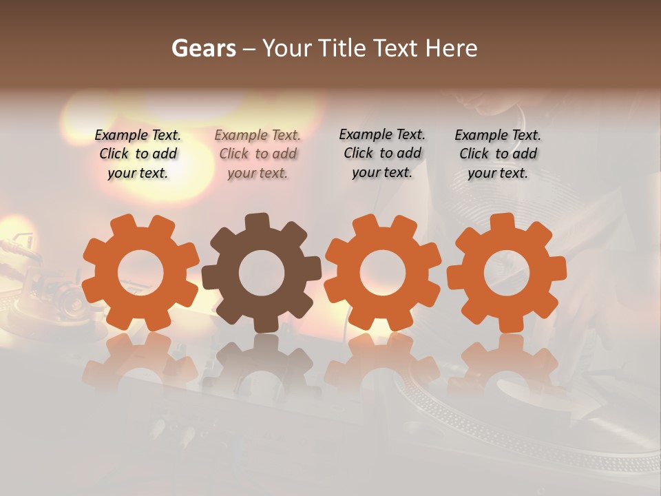 Dj Facebook Cover PowerPoint Template