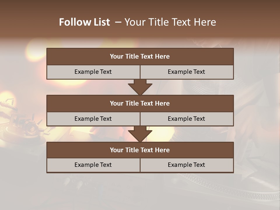 Dj Facebook Cover PowerPoint Template