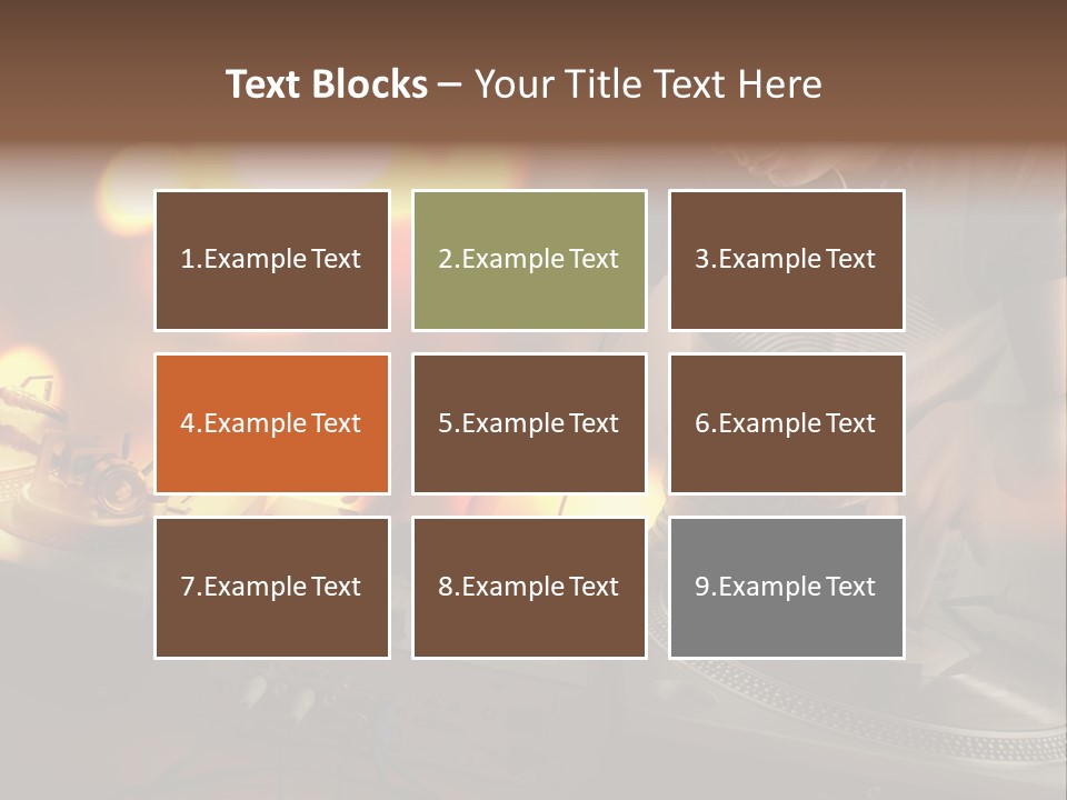 Dj Facebook Cover PowerPoint Template