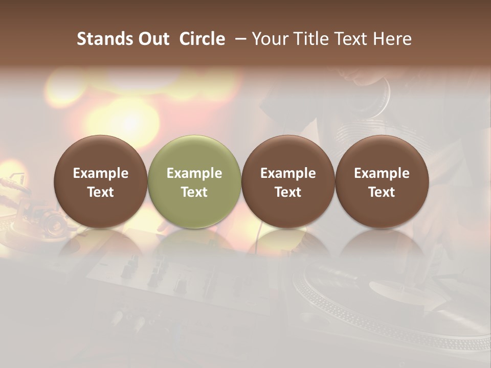 Dj Facebook Cover PowerPoint Template