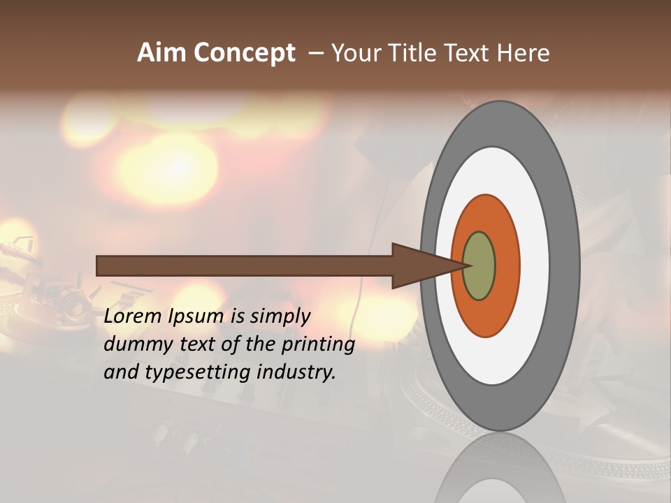 Dj Facebook Cover PowerPoint Template