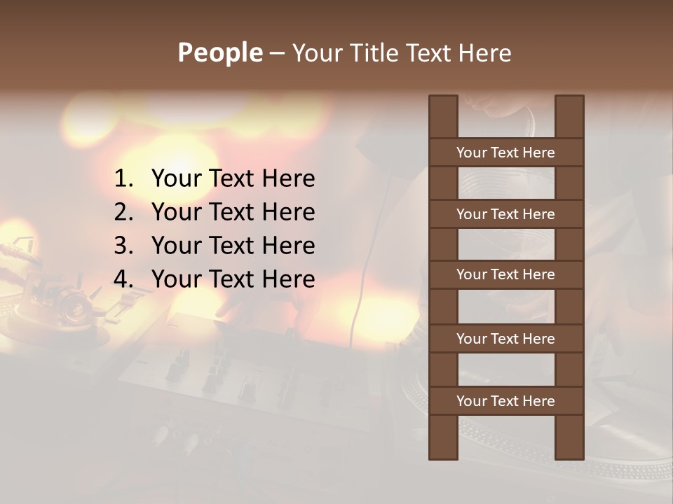 Dj Facebook Cover PowerPoint Template