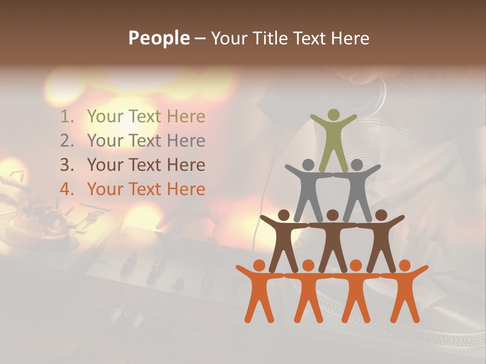 Dj Facebook Cover PowerPoint Template