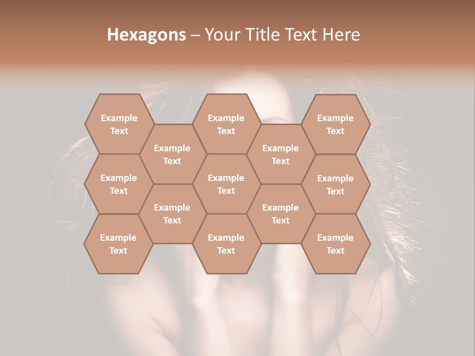 Red Hair Tach PowerPoint Template