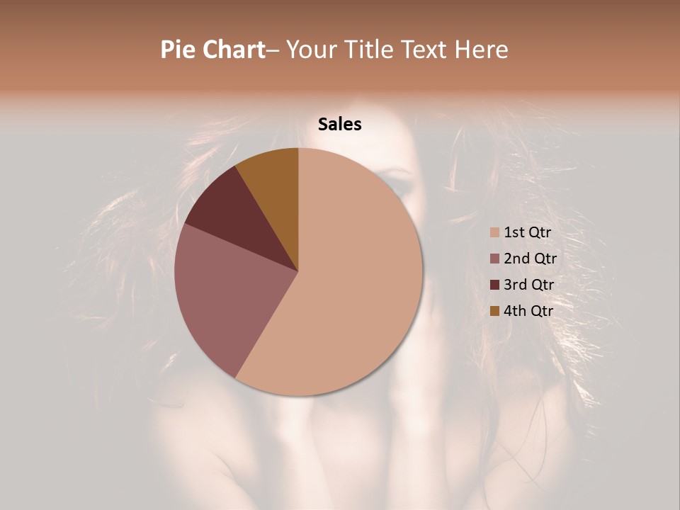 Red Hair Tach PowerPoint Template