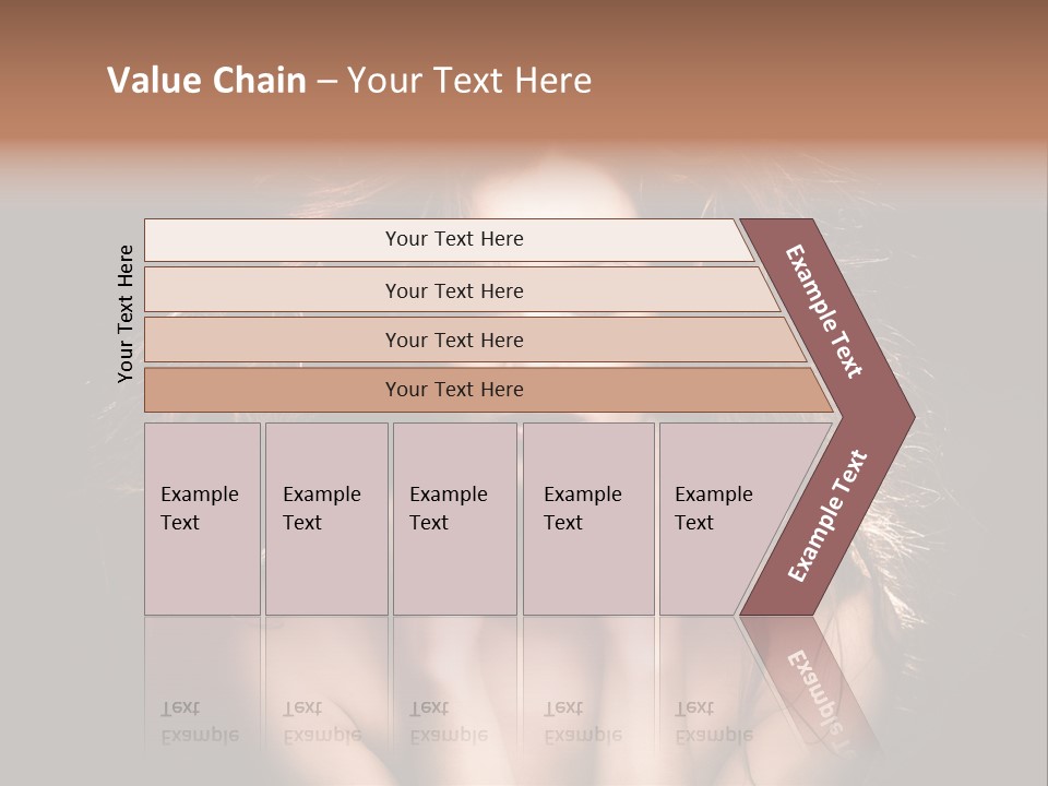 Red Hair Tach PowerPoint Template