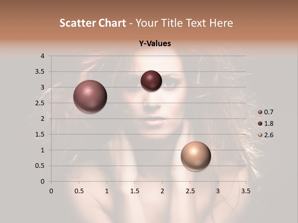 Red Hair Tach PowerPoint Template