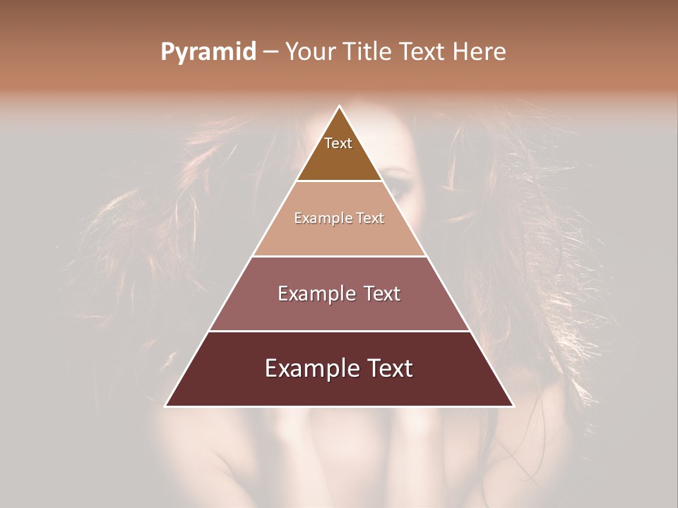 Red Hair Tach PowerPoint Template