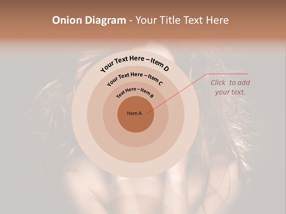 Red Hair Tach PowerPoint Template