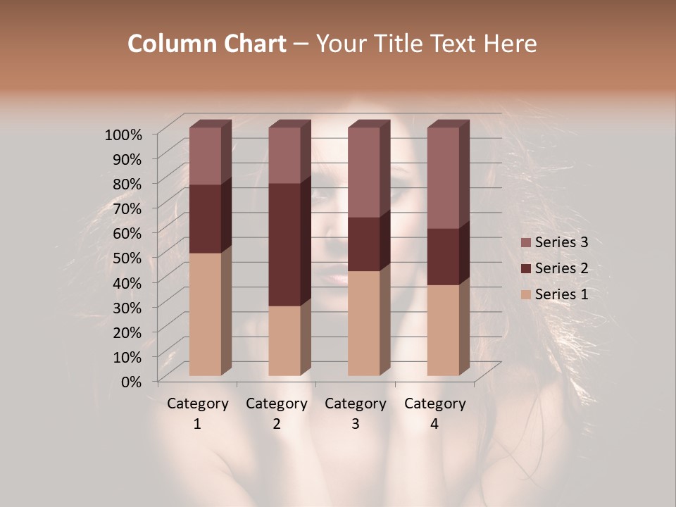 Red Hair Tach PowerPoint Template