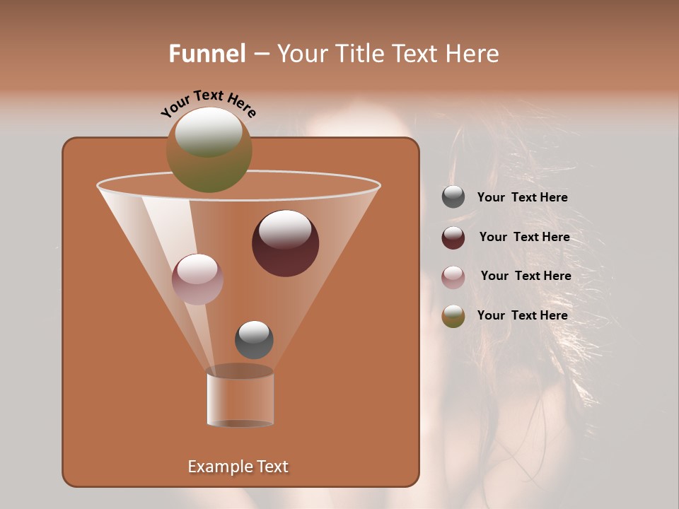 Red Hair Tach PowerPoint Template