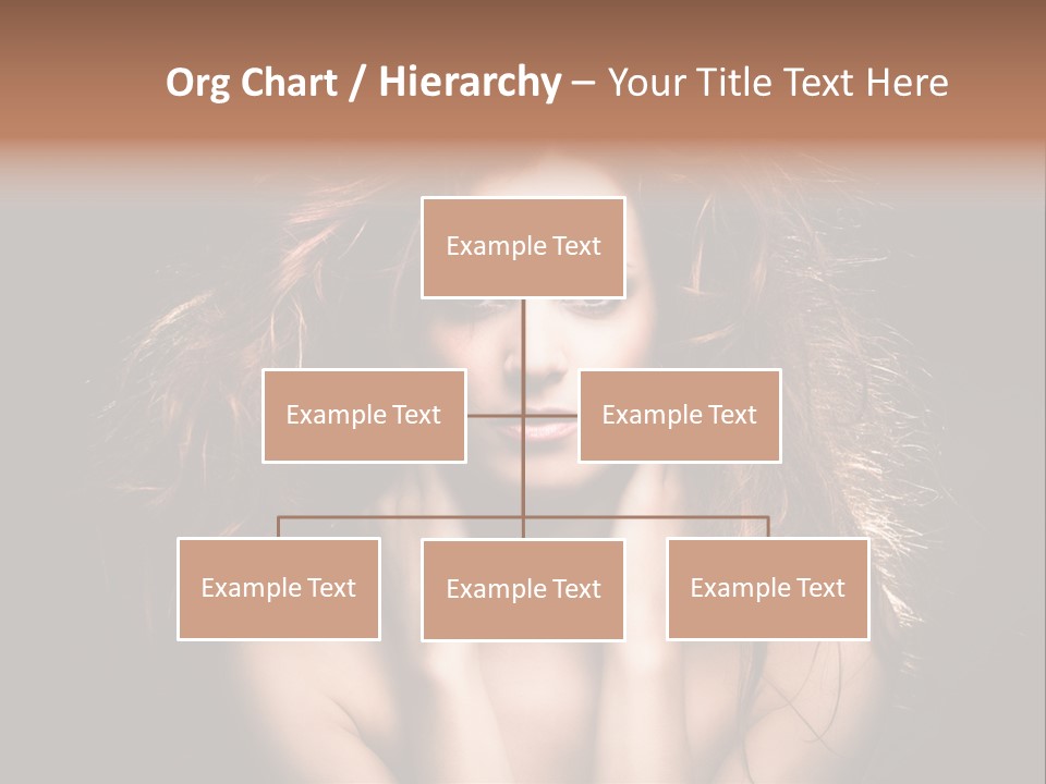 Red Hair Tach PowerPoint Template