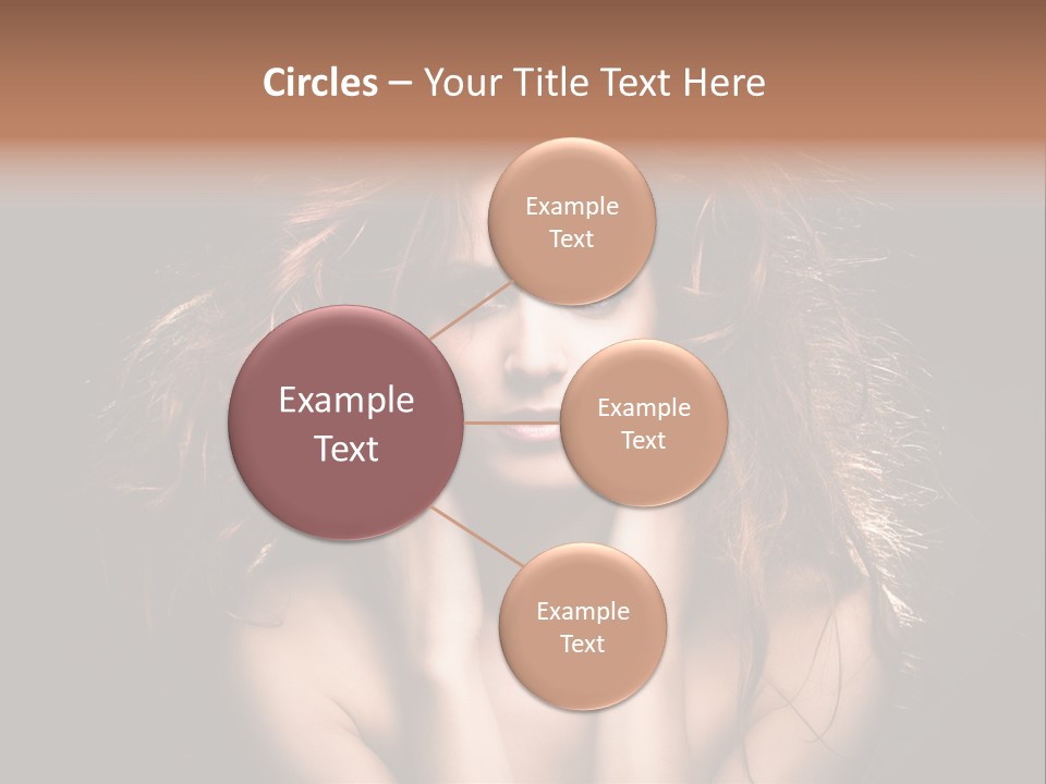 Red Hair Tach PowerPoint Template