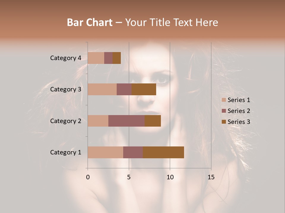 Red Hair Tach PowerPoint Template