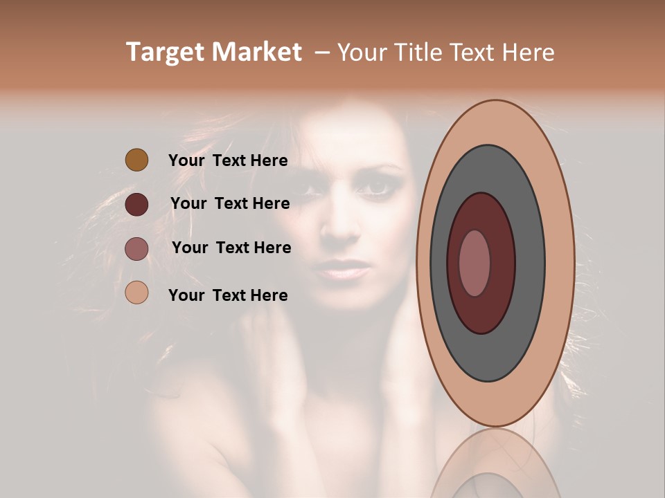 Red Hair Tach PowerPoint Template