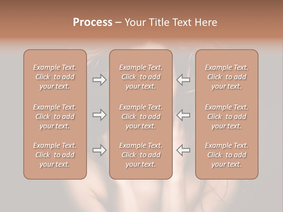 Red Hair Tach PowerPoint Template