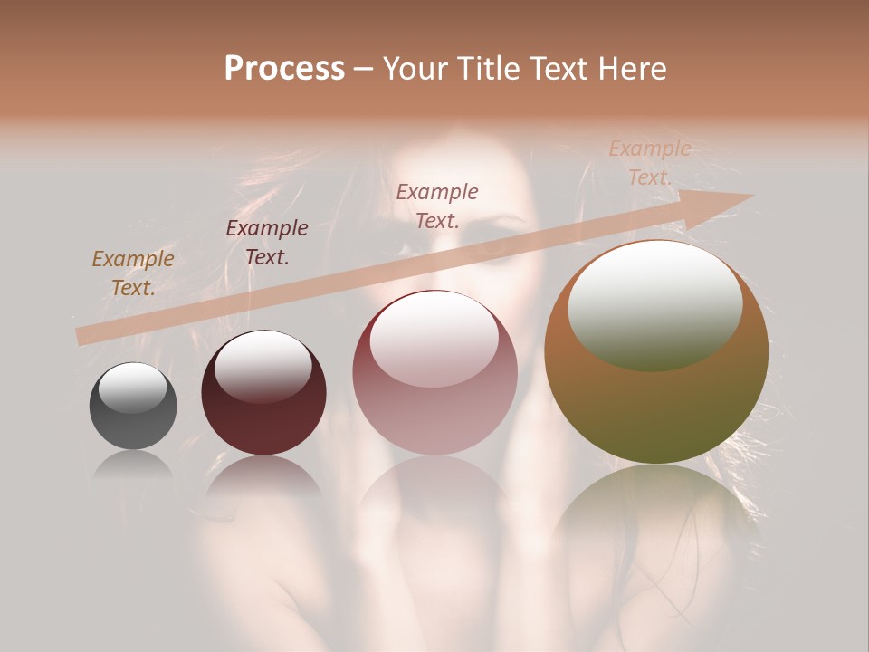 Red Hair Tach PowerPoint Template