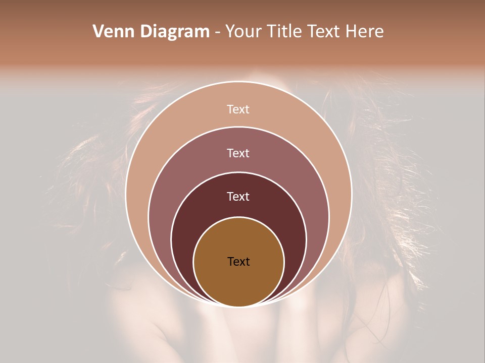 Red Hair Tach PowerPoint Template