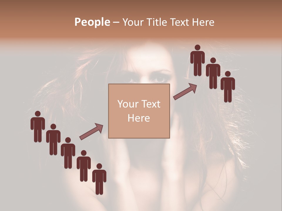 Red Hair Tach PowerPoint Template