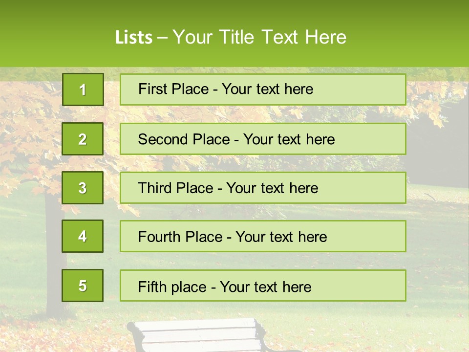Sunny Autumn PowerPoint Template