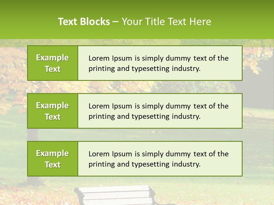 Sunny Autumn PowerPoint Template