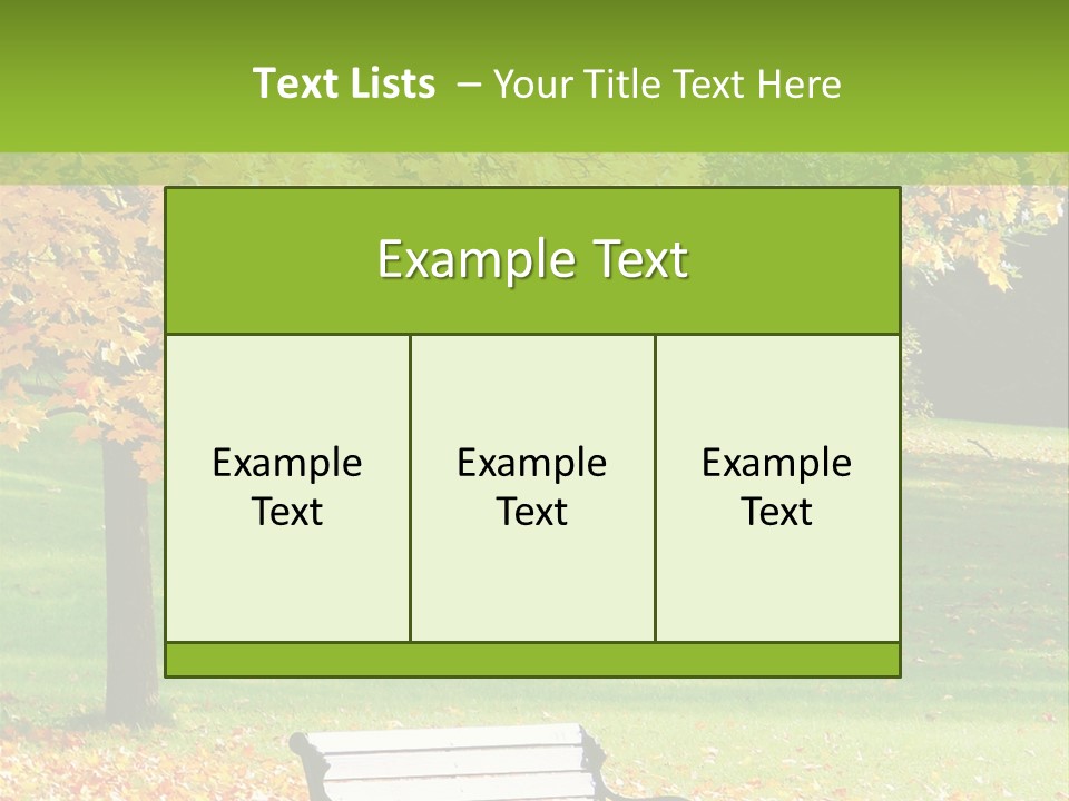 Sunny Autumn PowerPoint Template
