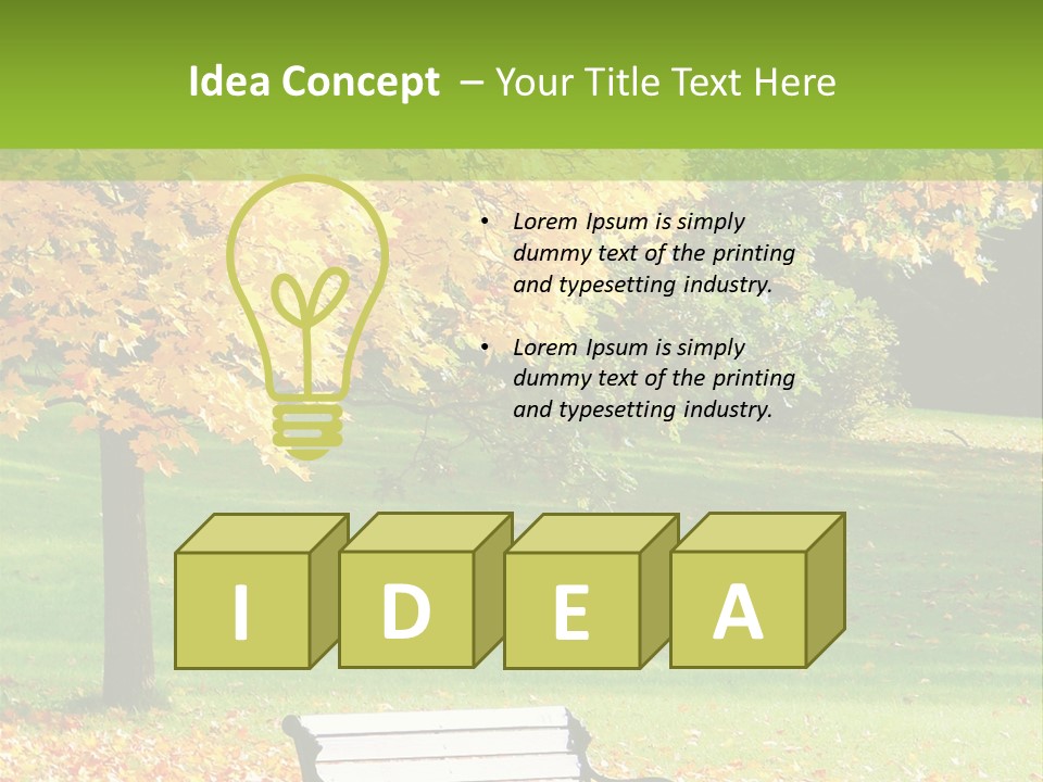 Sunny Autumn PowerPoint Template