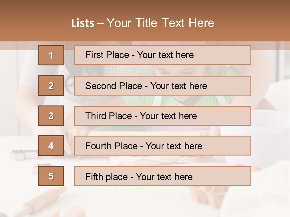 Make Dessert PowerPoint Template