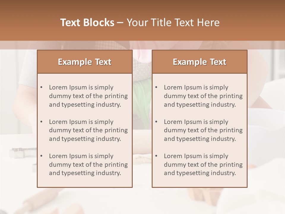 Make Dessert PowerPoint Template
