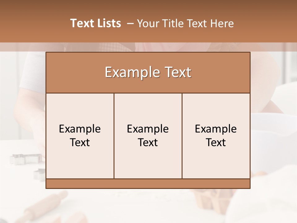 Make Dessert PowerPoint Template