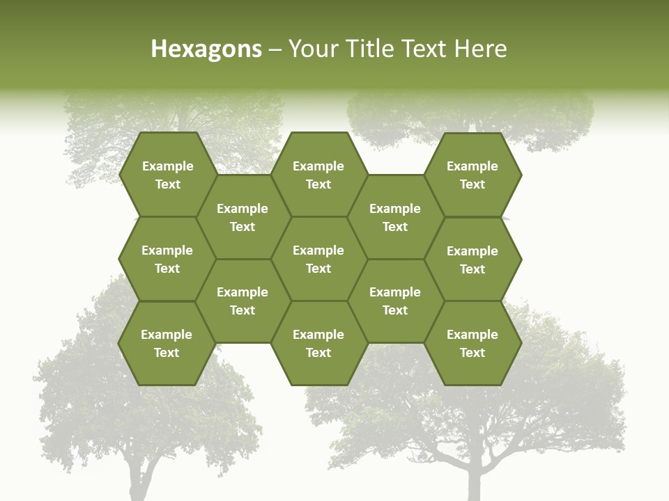 Isolated Tree PowerPoint Template