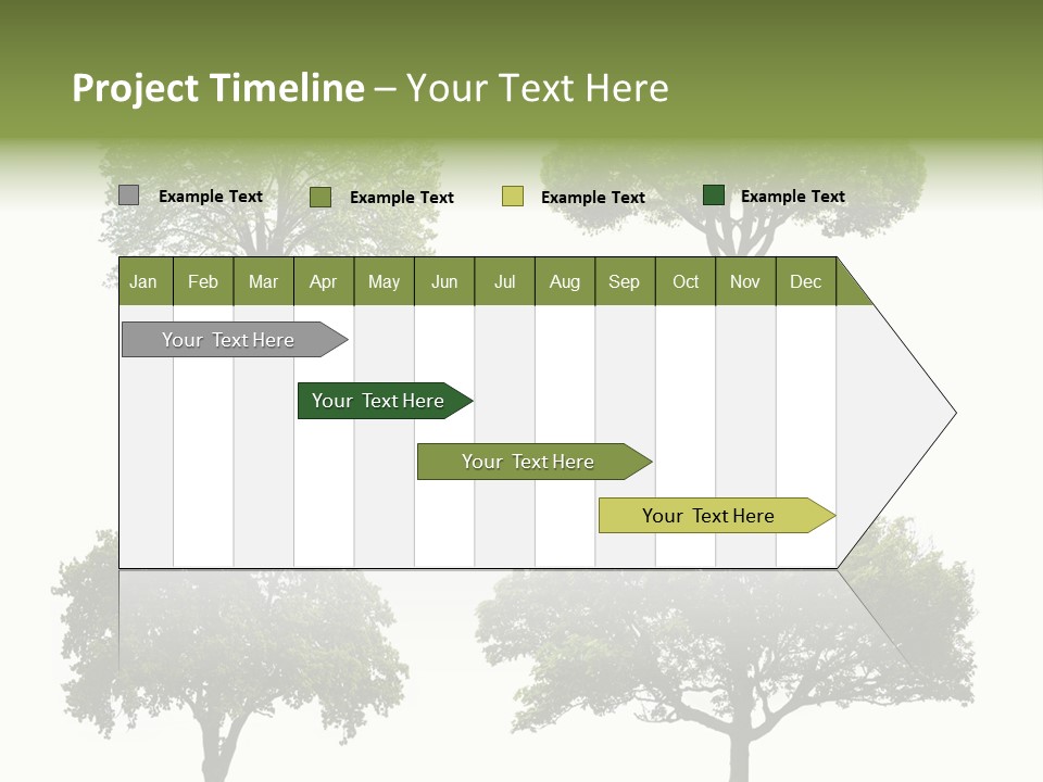 Isolated Tree PowerPoint Template
