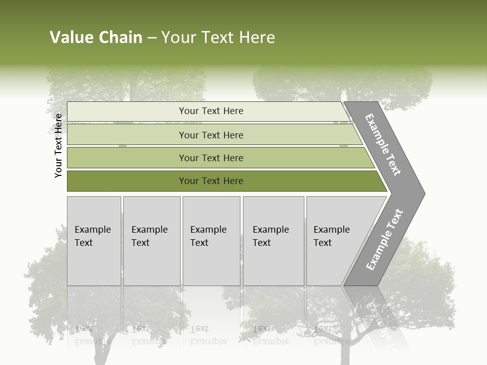 Isolated Tree PowerPoint Template