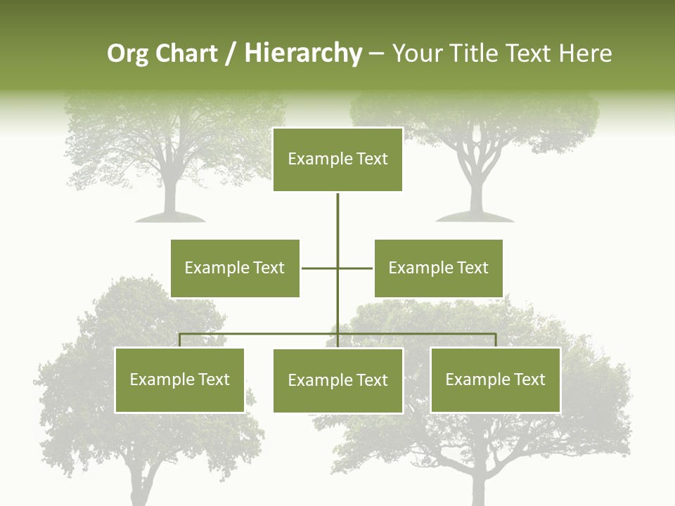 Isolated Tree PowerPoint Template