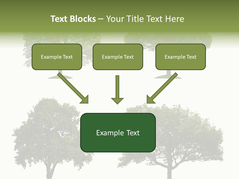 Isolated Tree PowerPoint Template