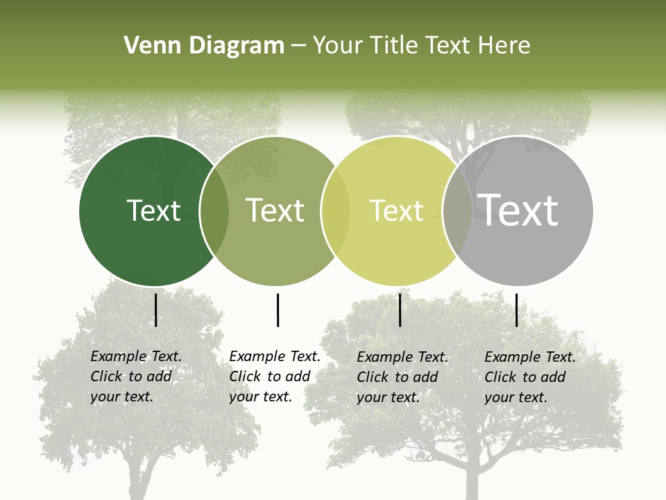 Isolated Tree PowerPoint Template