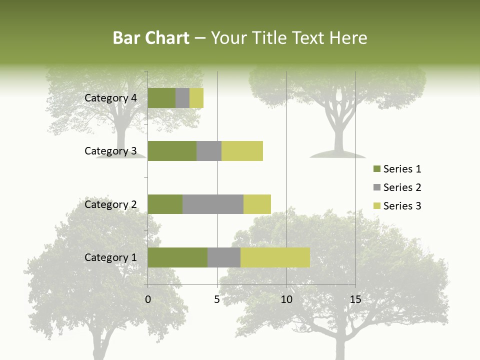 Isolated Tree PowerPoint Template