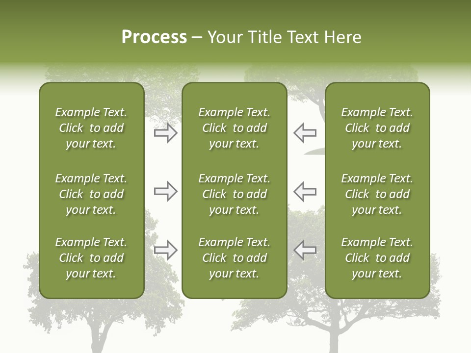 Isolated Tree PowerPoint Template