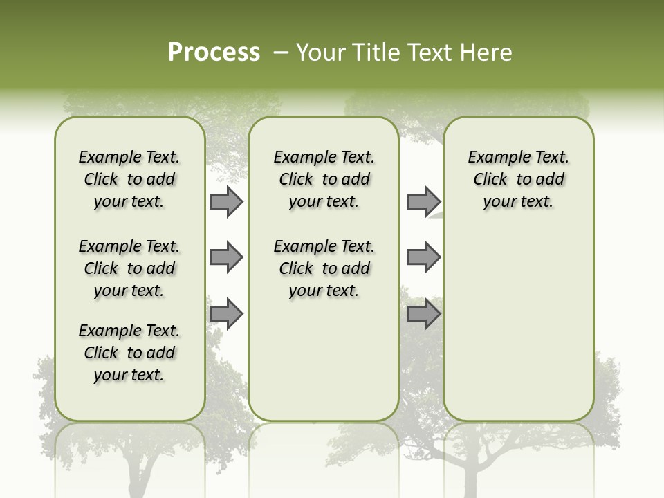 Isolated Tree PowerPoint Template
