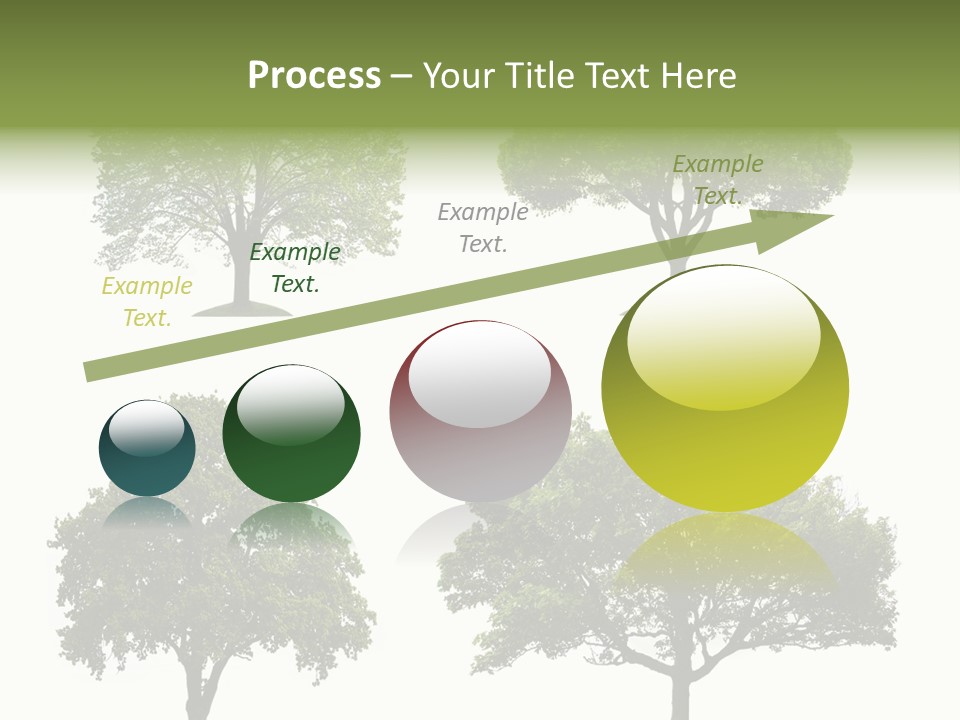 Isolated Tree PowerPoint Template