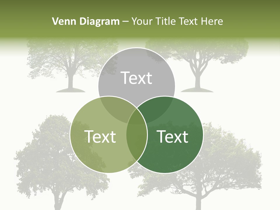 Isolated Tree PowerPoint Template