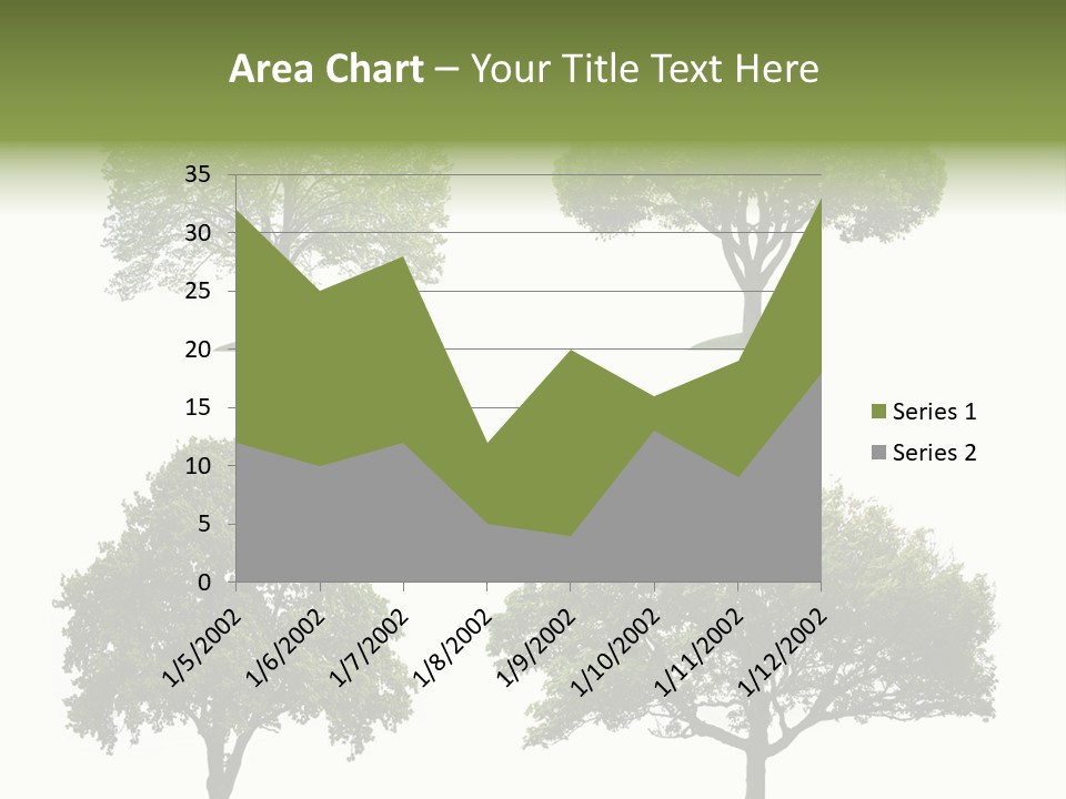 Isolated Tree PowerPoint Template