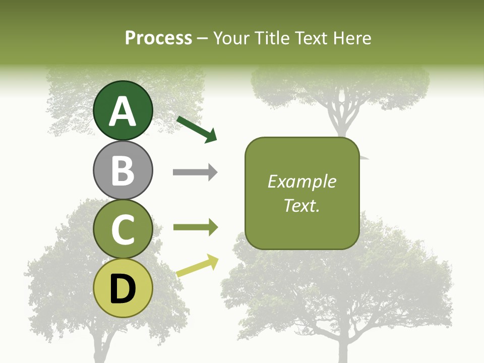 Isolated Tree PowerPoint Template