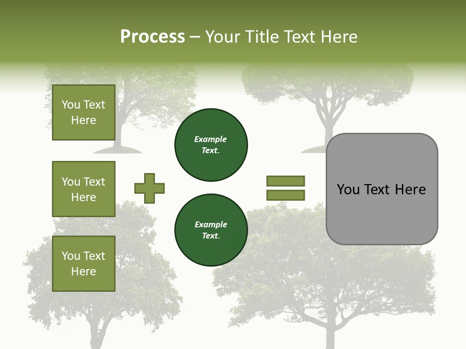 Isolated Tree PowerPoint Template