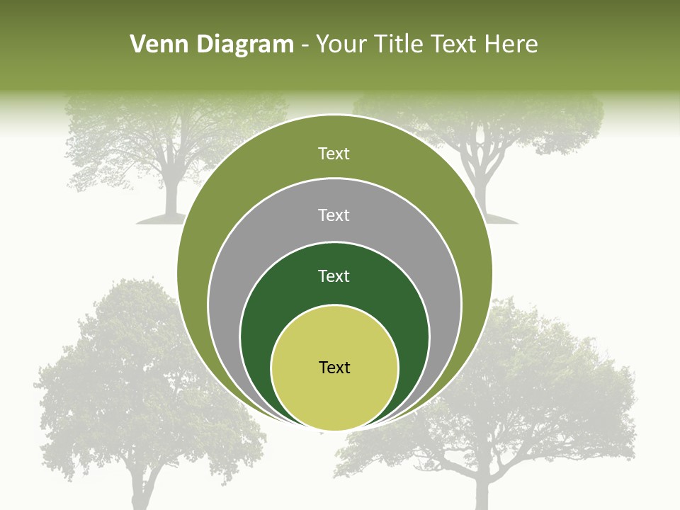 Isolated Tree PowerPoint Template