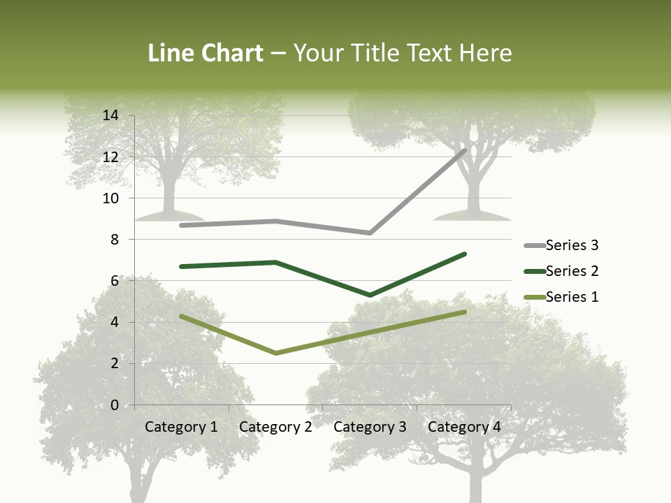 Isolated Tree PowerPoint Template