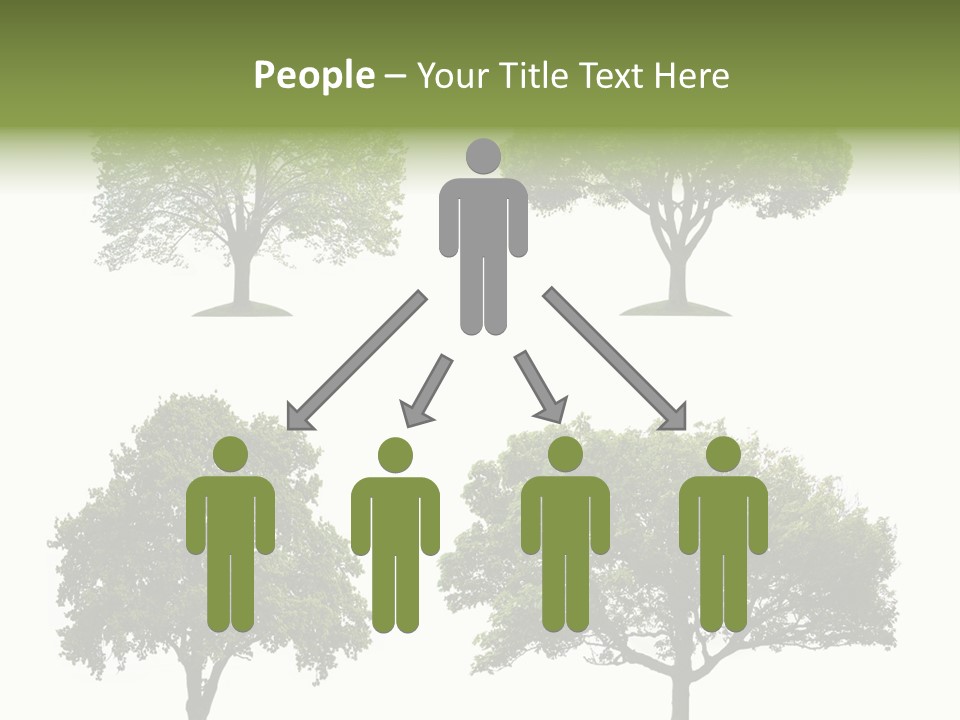 Isolated Tree PowerPoint Template