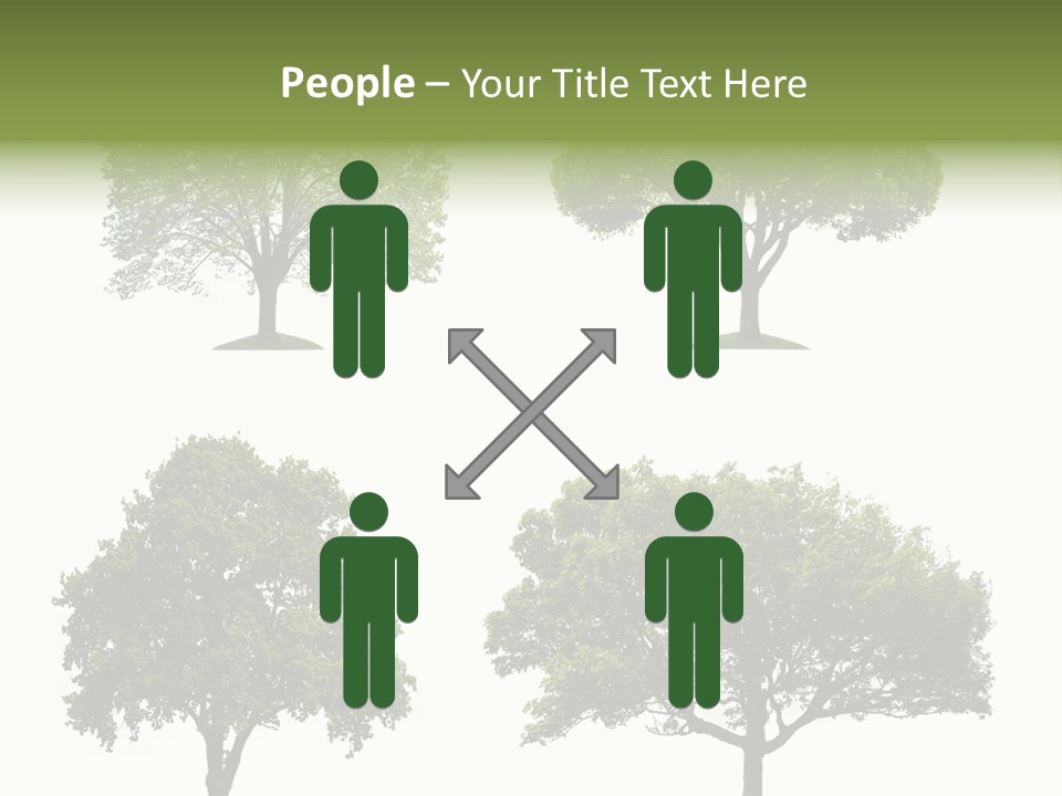 Isolated Tree PowerPoint Template