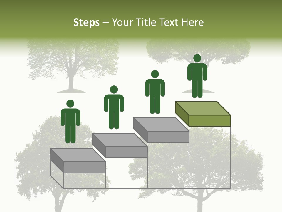 Isolated Tree PowerPoint Template