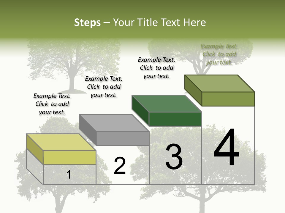 Isolated Tree PowerPoint Template